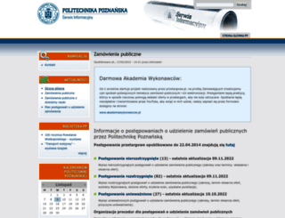 info.put.poznan.pl screenshot
