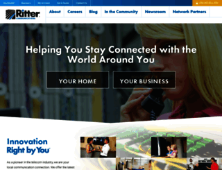 info.rittercommunications.com screenshot