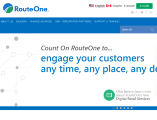 info.routeone.com screenshot