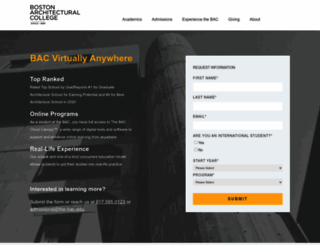 info.the-bac.edu screenshot