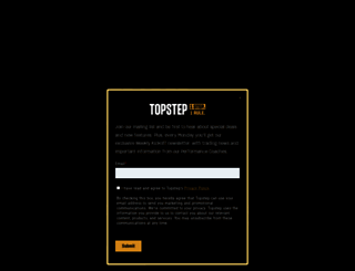 info.topsteptrader.com screenshot