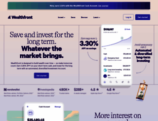 info.wealthfront.com screenshot