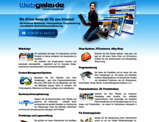 info.webgalaxie.de screenshot