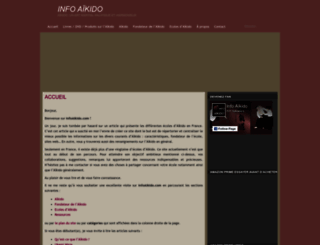 infoaikido.com screenshot