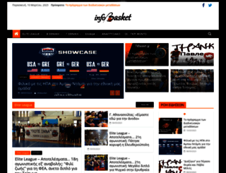 infobasket.gr screenshot