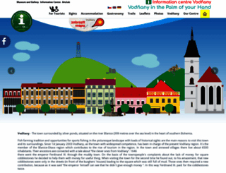infocentrumvodnany.cz screenshot