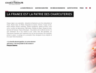 infocharcuteries.fr screenshot