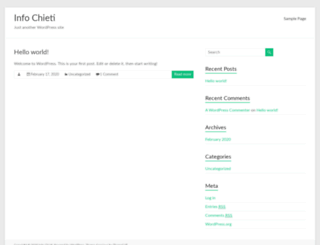 infochieti.it screenshot