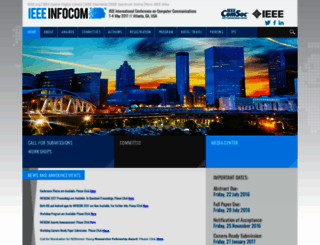 infocom2017.ieee-infocom.org screenshot
