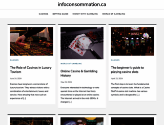 infoconsommation.ca screenshot