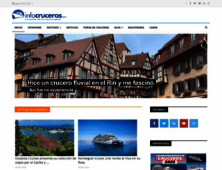 infocruceros.com screenshot