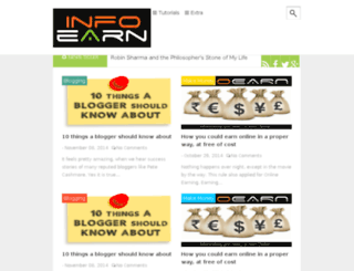 infoearn.com screenshot