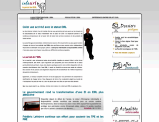 infoeirl.fr screenshot