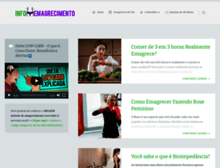 infoemagrecimento.com screenshot