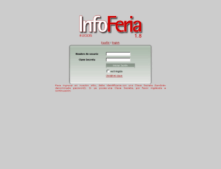 infoferia.fisa.cl screenshot