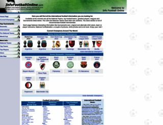 infofootballonline.com screenshot