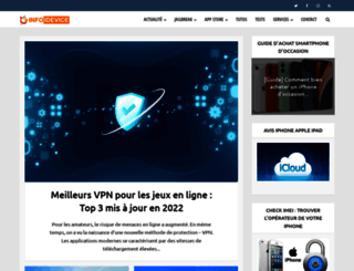 infoidevice.fr screenshot