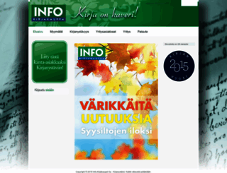 infokirjakaupat.fi screenshot