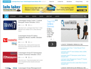 infoloker.my.id screenshot