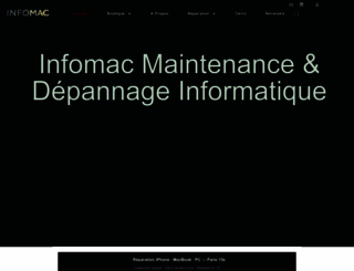 infomac.fr screenshot