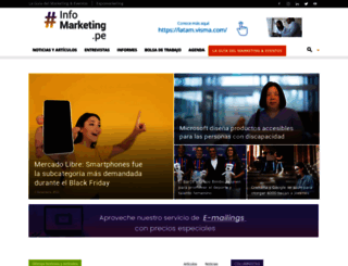 infomarketing.pe screenshot