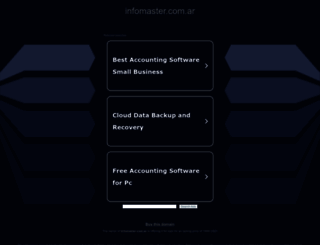 infomaster.com.ar screenshot