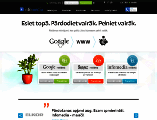 infomedia.lv screenshot