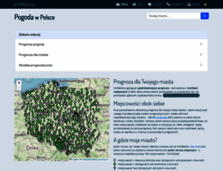 infometeo.pl screenshot