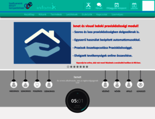 infomix.hu screenshot