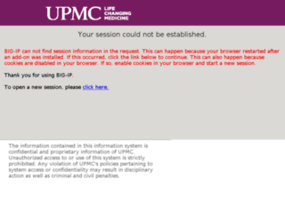 infonetremote.upmc.com screenshot
