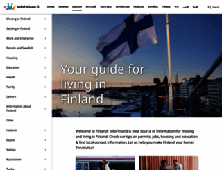 infopankki.fi screenshot