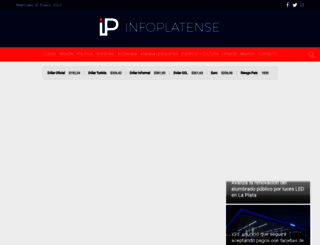 infoplatense.com.ar screenshot