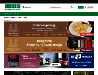 infopodkarpacie.pl screenshot