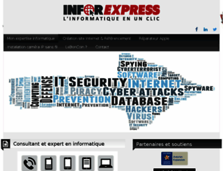 infor-express.fr screenshot