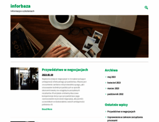 inforbaza.pl screenshot