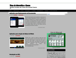 inforgamesdicas.blogspot.com screenshot