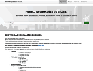 informacoesdobrasil.com.br screenshot