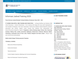 informasitraining-indonesia.com screenshot