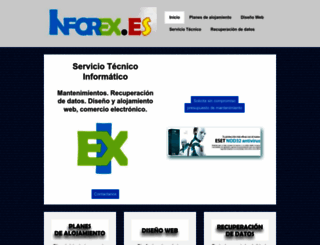 informaticaextremadura.com screenshot