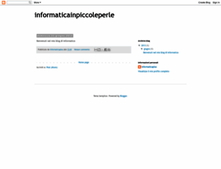 informaticainpiccoleperle.blogspot.it screenshot