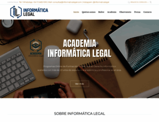 informaticalegal.com.ar screenshot