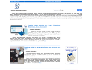 informaticamoderna.com screenshot
