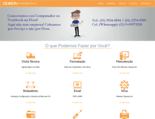 informaticaodeon.com.br screenshot