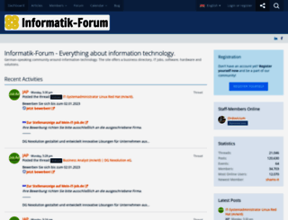 informatik-forum.at screenshot