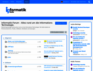 informatik-forum.net screenshot