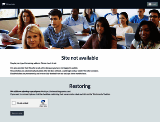 informatika.gnomio.com screenshot