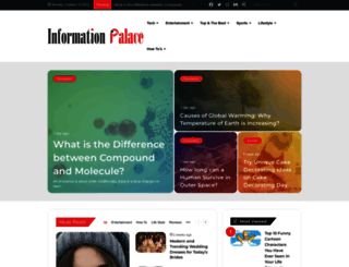 informationpalace.com screenshot