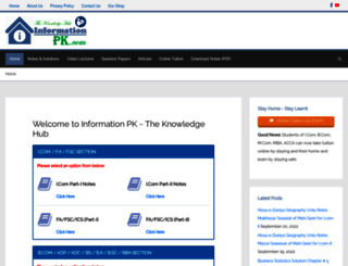 informationpk.com screenshot