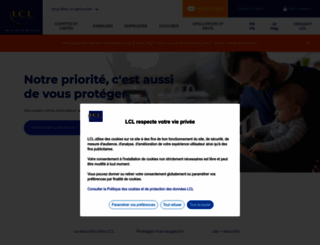 informations.lcl.fr screenshot
