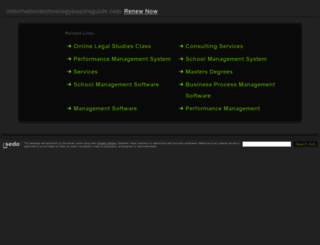 informationtechnologybuyersguide.com screenshot